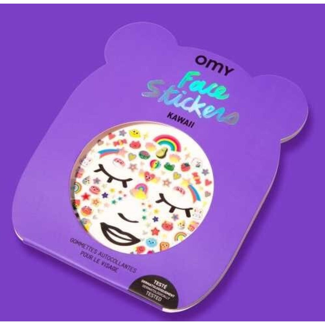 Pegatinas faciales Kawai - OMY