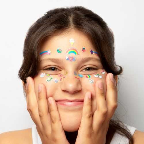 Pegatinas faciales Kawai - OMY