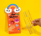 Pegatinas para Uñas Kawaii para Niños | 200 Adhesivos Infantiles