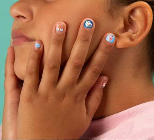 Pegatinas para Uñas Kawaii para Niños | 200 Adhesivos Infantiles