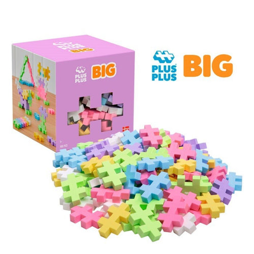 CUBO BIG PASTEL MIX 100 PCS Plus-Plus