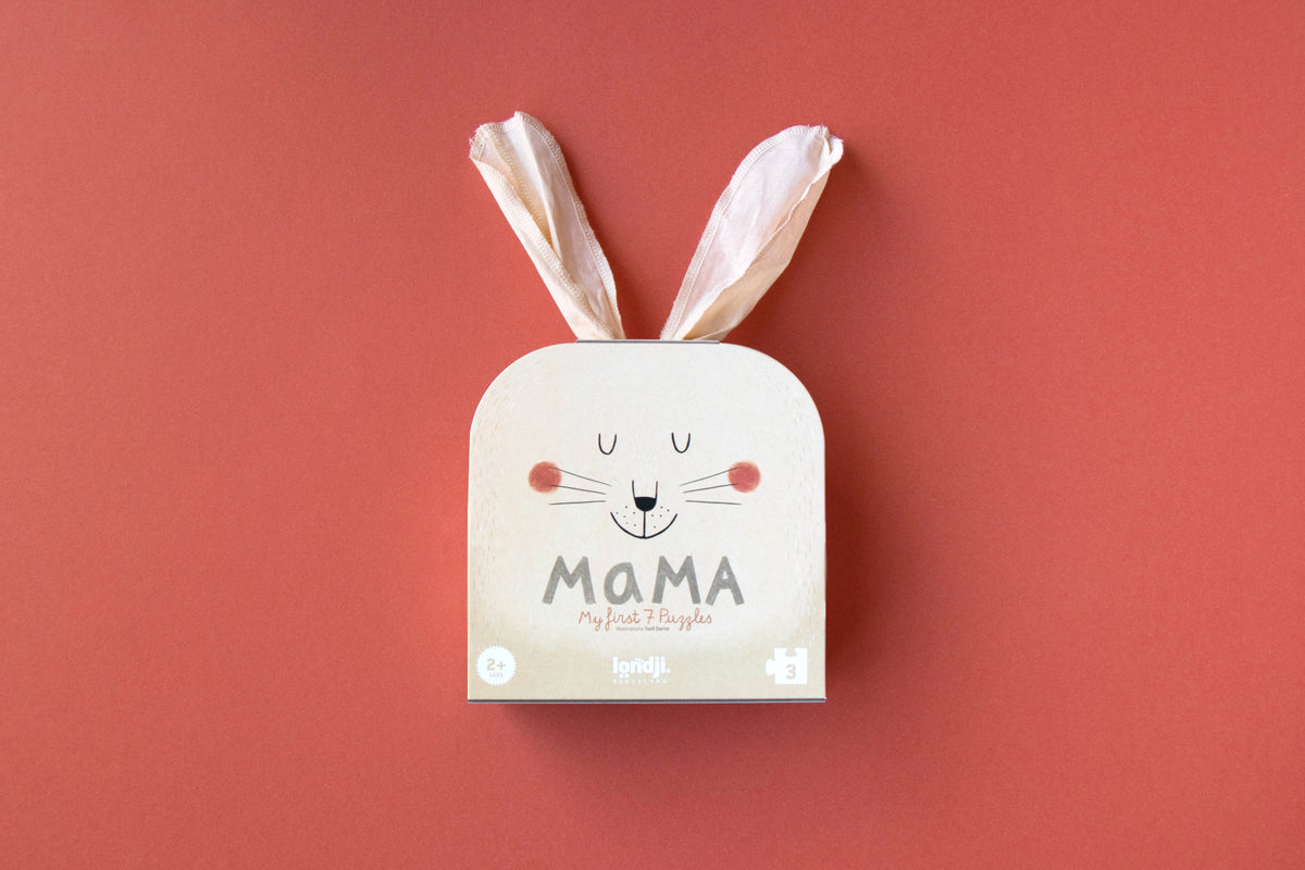 Puzzle Mama Londji: 7 Primeros Puzzles de Animales con sus Crías - 3