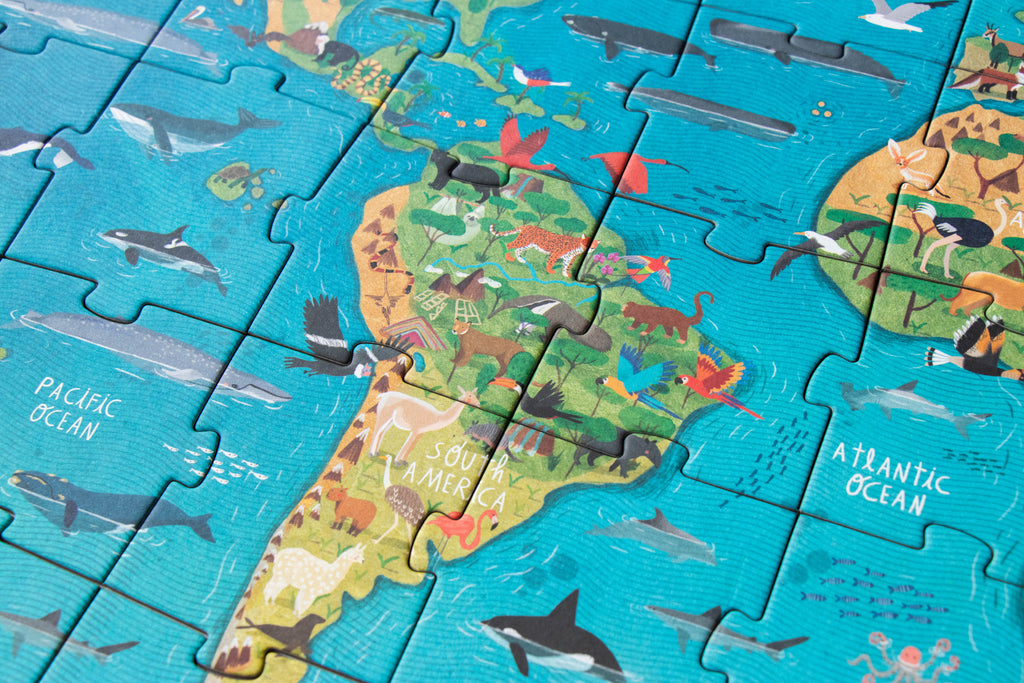 Puzzle Animal Planet Londji: 70 Piezas y Juego de Observación de Animales del Mundo - 9