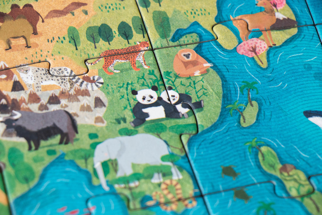 Puzzle Animal Planet Londji: 70 Piezas y Juego de Observación de Animales del Mundo - 10