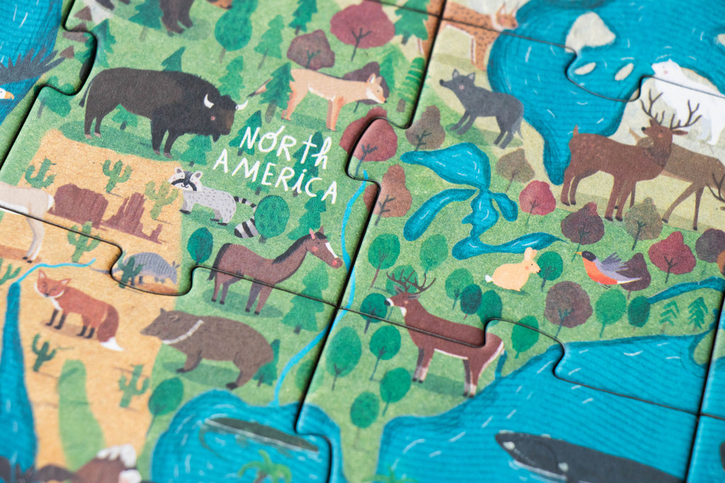 Puzzle Animal Planet Londji: 70 Piezas y Juego de Observación de Animales del Mundo - 11