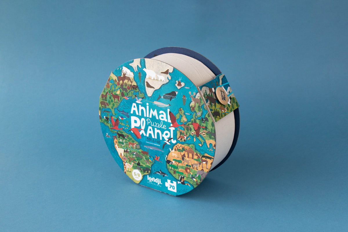 Puzzle Animal Planet Londji: 70 Piezas y Juego de Observación de Animales del Mundo - 2