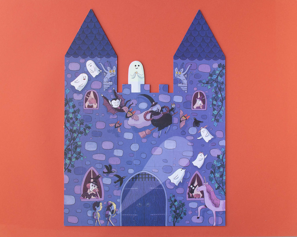 Puzzle Enchanted Londji: 100 Piezas Reversible de Monstruos que Brilla en la Oscuridad - 28
