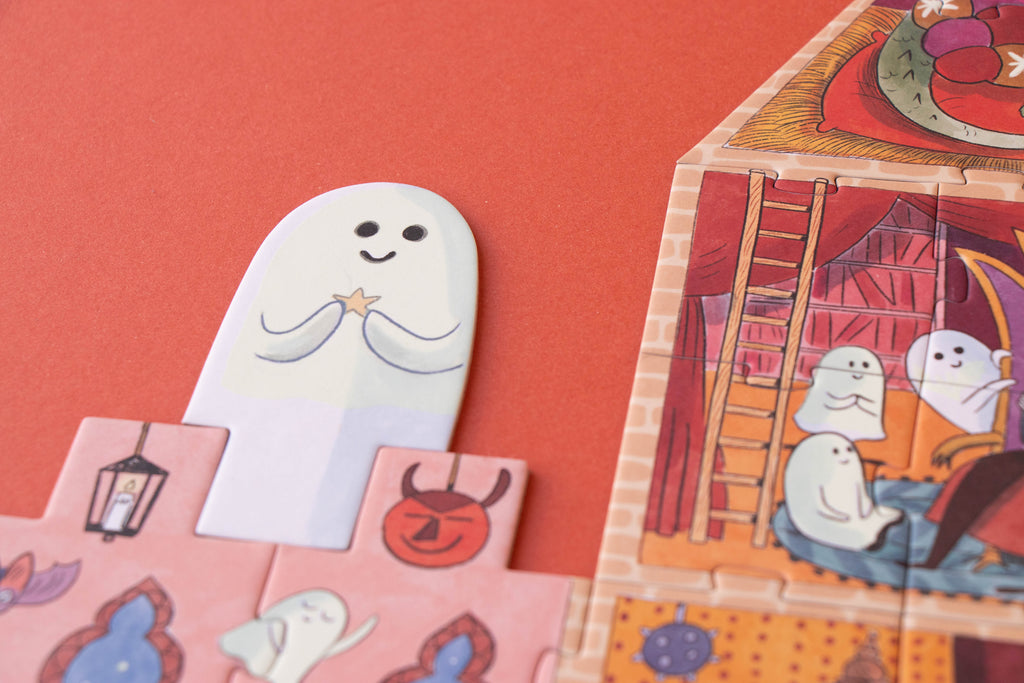 Puzzle Enchanted Londji: 100 Piezas Reversible de Monstruos que Brilla en la Oscuridad - 33