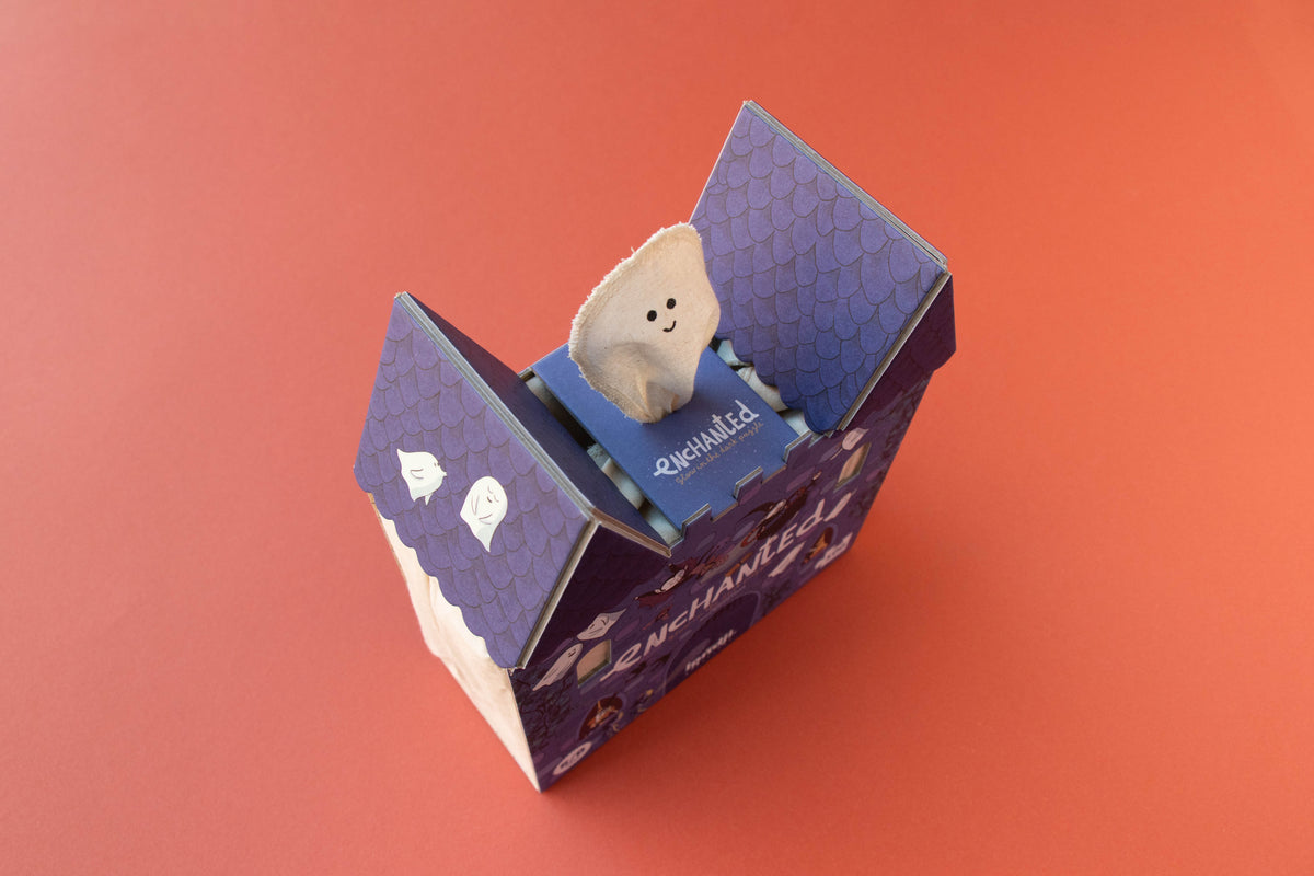 Puzzle Enchanted Londji: 100 Piezas Reversible de Monstruos que Brilla en la Oscuridad - 17
