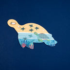 Puzzle Blue Londji: 7 Puzzles Reversibles de Animales del Mar - 9