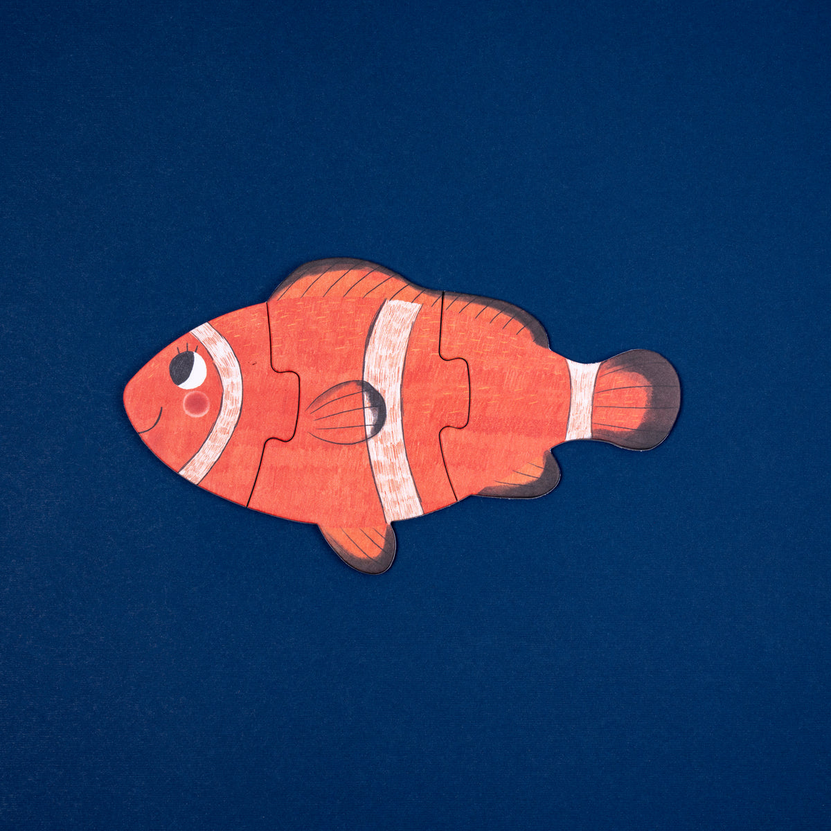 Puzzle Blue Londji: 7 Puzzles Reversibles de Animales del Mar - 12