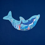 Puzzle Blue Londji: 7 Puzzles Reversibles de Animales del Mar - 15