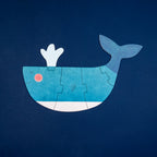 Puzzle Blue Londji: 7 Puzzles Reversibles de Animales del Mar - 2