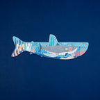 Puzzle Blue Londji: 7 Puzzles Reversibles de Animales del Mar - 7