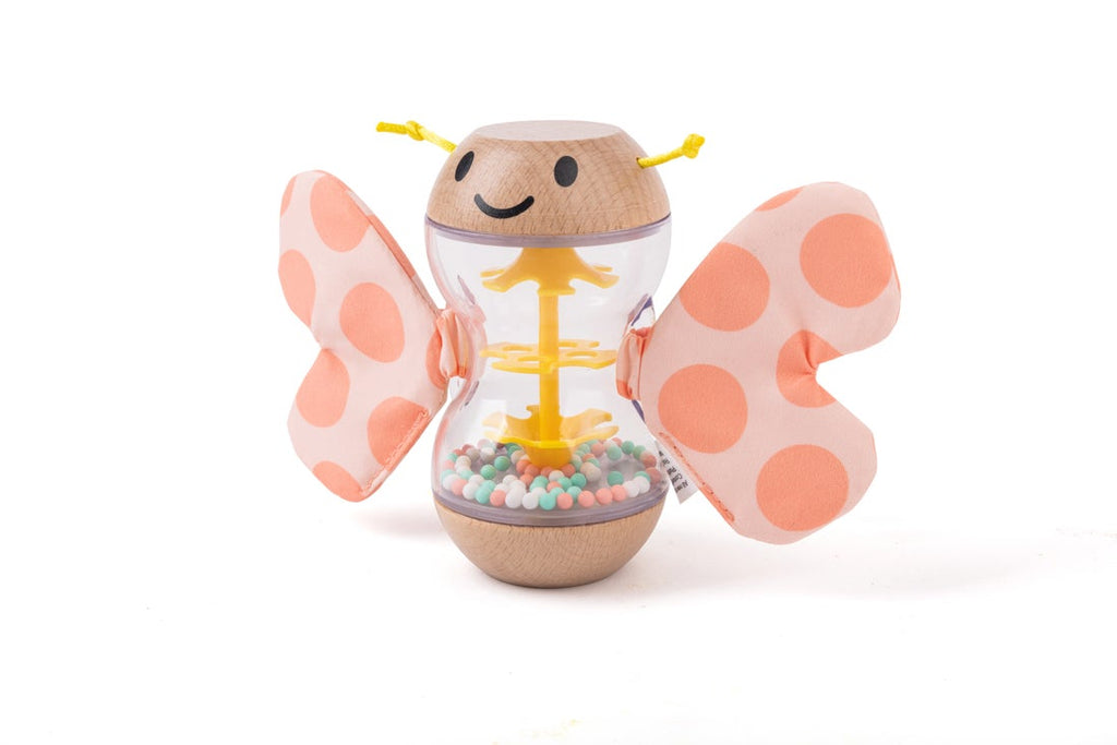 Palo de Lluvia Mariposa Robert – Sonajero Sensorial - Hape
