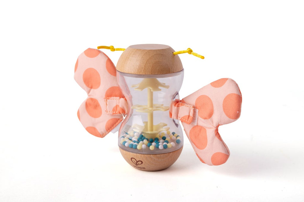 Palo de Lluvia Mariposa Robert – Sonajero Sensorial - Hape