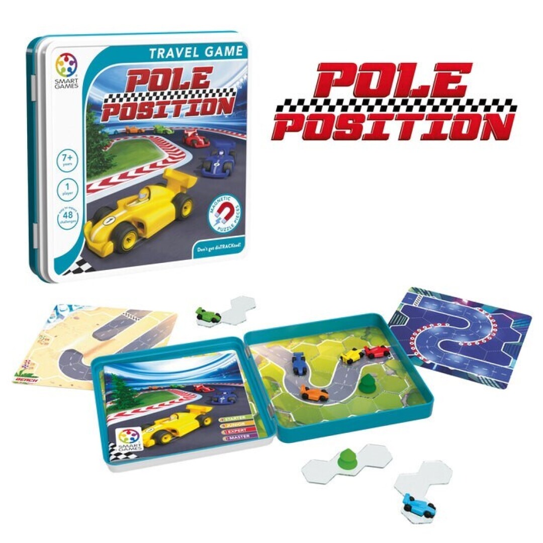 Pole Position - Juego de lógica magnético de coches