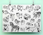 Mi Primer Póster XL para Colorear – 100x70 cm