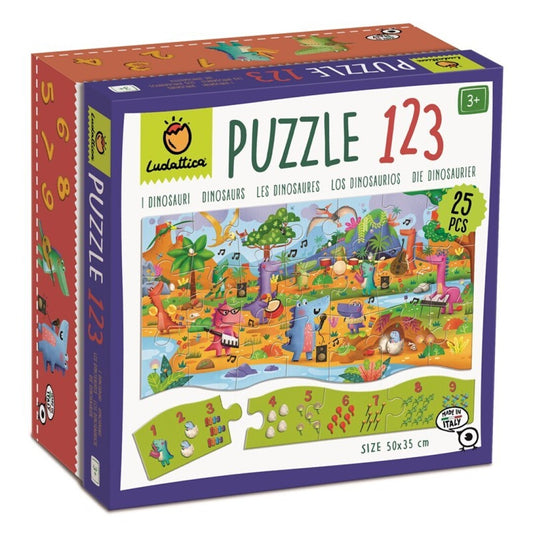 Puzzle 123 - Los Dinosaurios