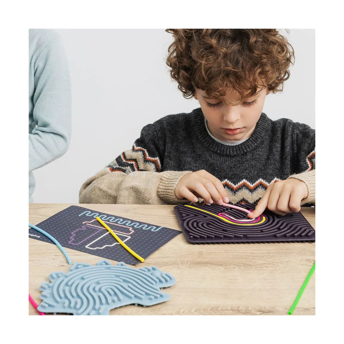 Flexhetti: Puzzle Sensorial de Silicona Miniland