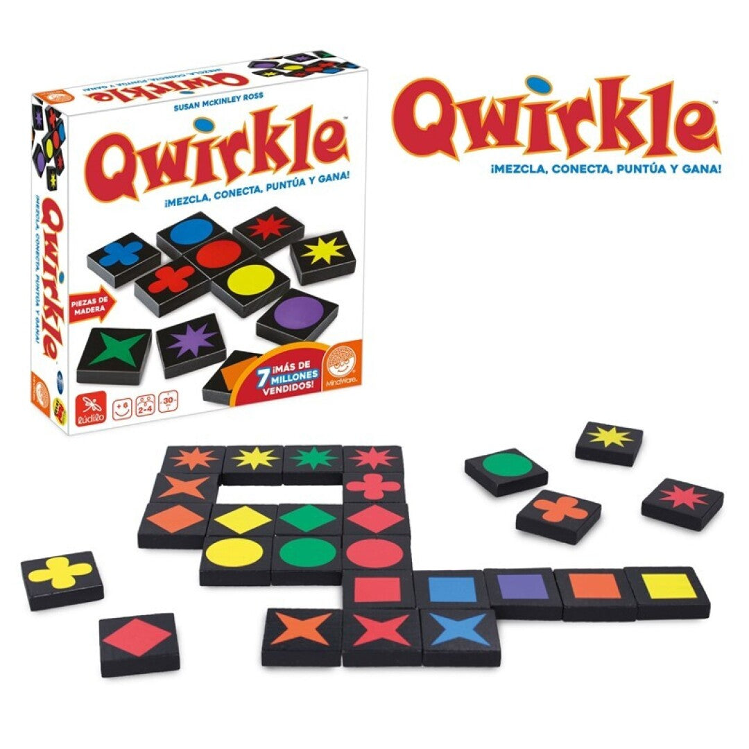 Qwirkle. Juego de mesa de estrategia