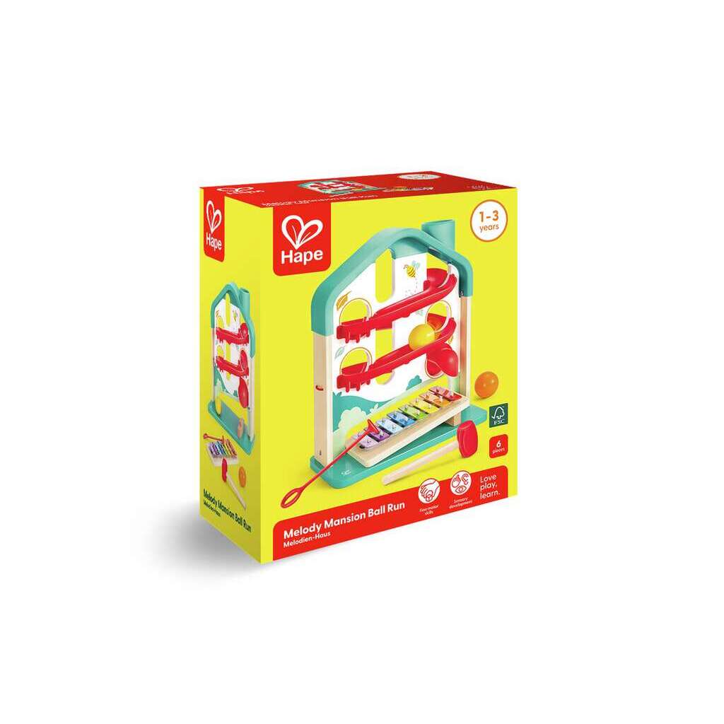 Rodaje de bola por mansión melódica