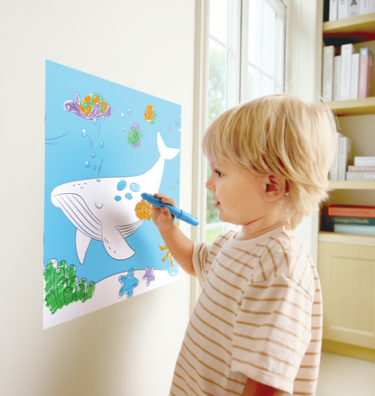 Rollo de Papel para Garabatos Oceánicos