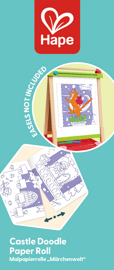 Rollo de Papel para Garabatos de Castillos