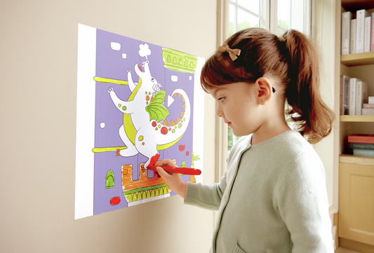 Rollo de Papel para Garabatos de Castillos