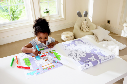 Rollo de Papel para Garabatos de Castillos