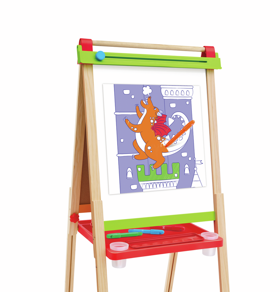 Rollo de Papel para Garabatos de Castillos