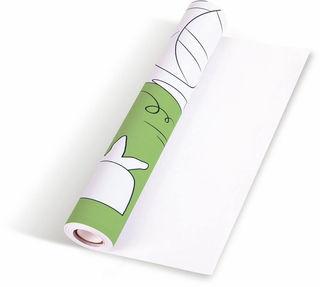 Rollo de Papel para Garabatos de Dinosaurios