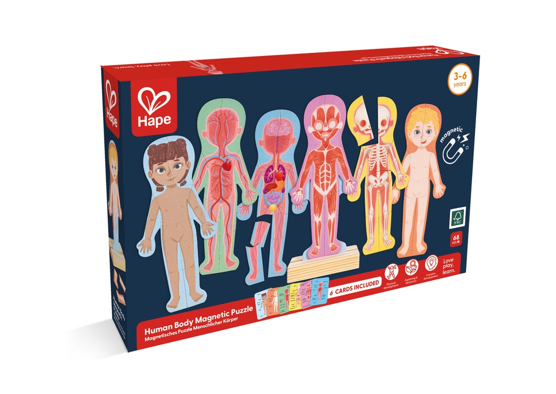 Rompecabezas Magnético del Cuerpo Humano | HAPE