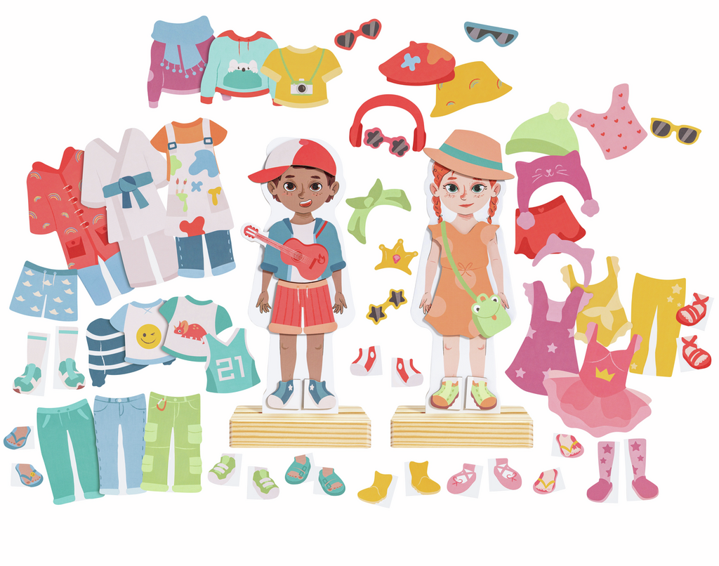 Rompecabezas magnético para vestir