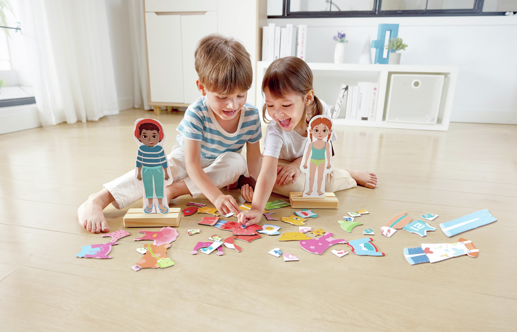 Rompecabezas magnético para vestir