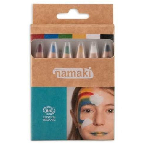SET 6 LÁPICES MAQUILLAJE NAMAKI - RAINBOW