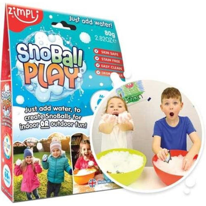SNOBALL PLAY - haz tus propias bolas de nieve - Zimpli Kids
