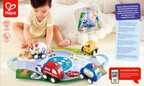 Set de Coches retráctiles de Peluche