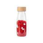 Mi primera botella sensorial - My First Toy (Sound Bottle+Pañuelo topos) -Petit Boum
