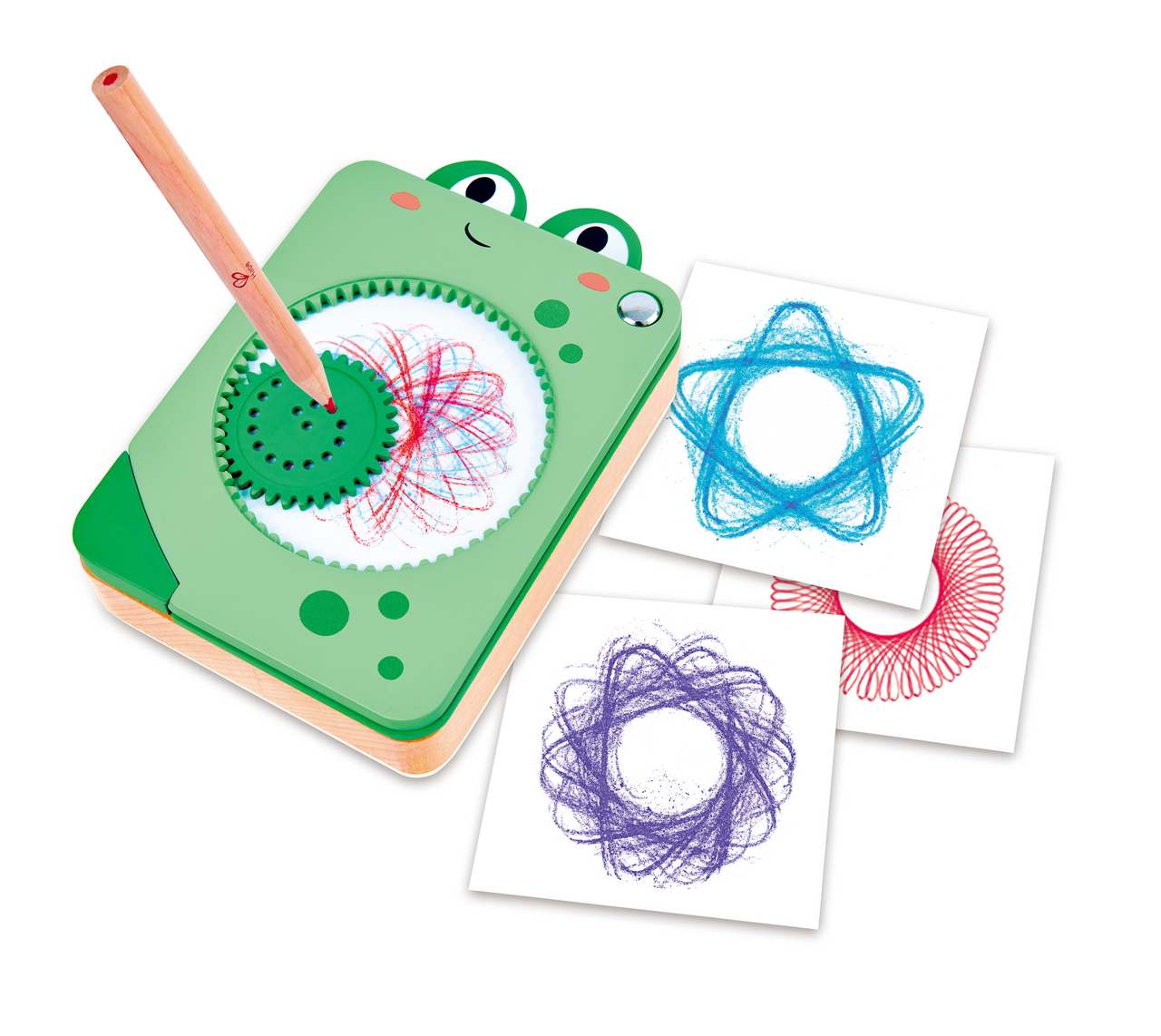 Kit de dibujo arte en espiral mandalas de Hape