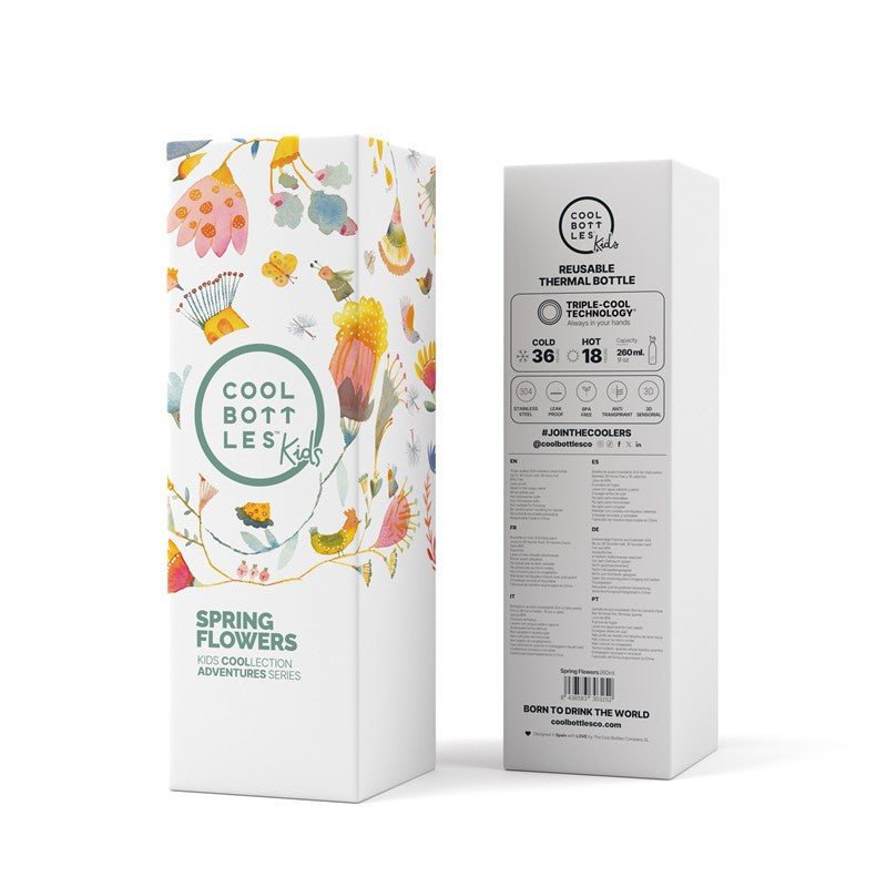 The Kids Bottle - Spring Flowers 260ml