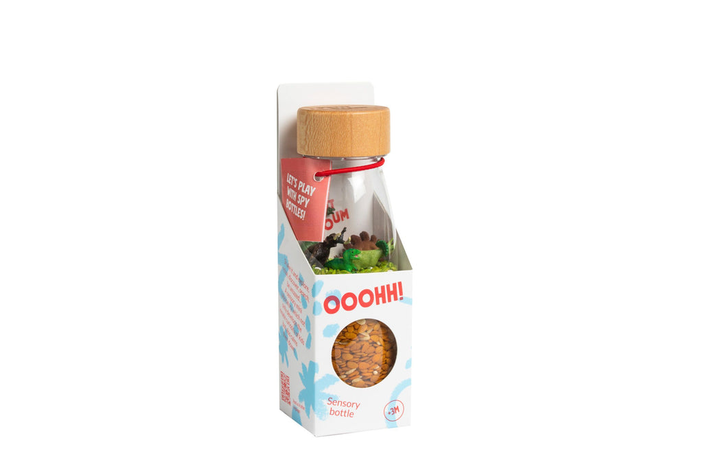 Botella sensorial - Spy Bottle Jurassic
