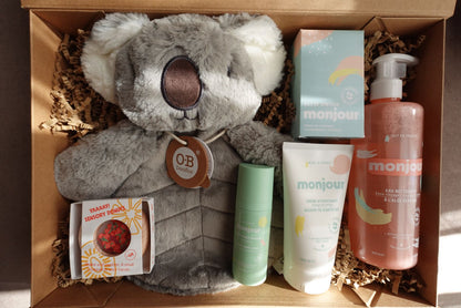 Caja Cesta Regalo Bebé Premium Super Oli