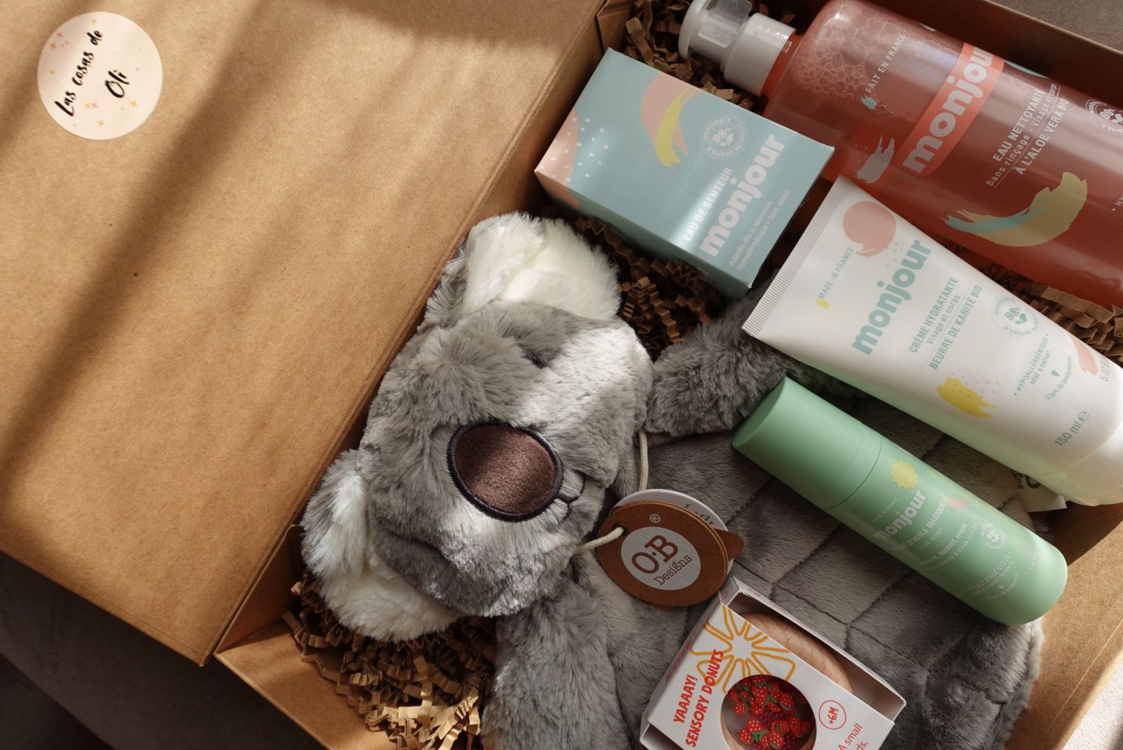 Caja Cesta Regalo Bebé Premium Super Oli 2