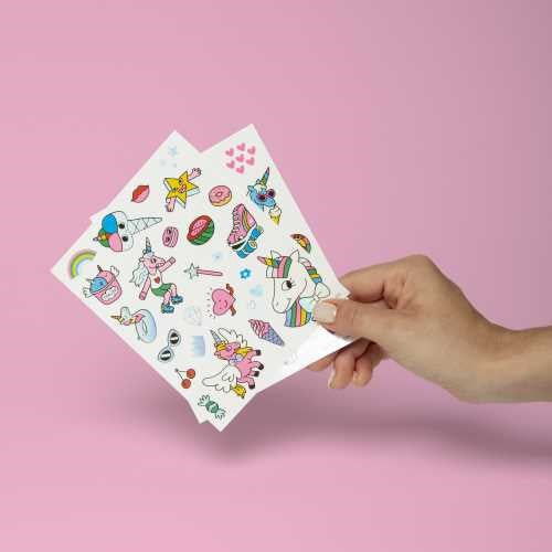 TATTOOS OMY UNICORNIO LILY