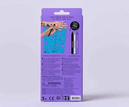 Rotuladores para tatuajes temporales con plantillas ROCK CLUB - OMY