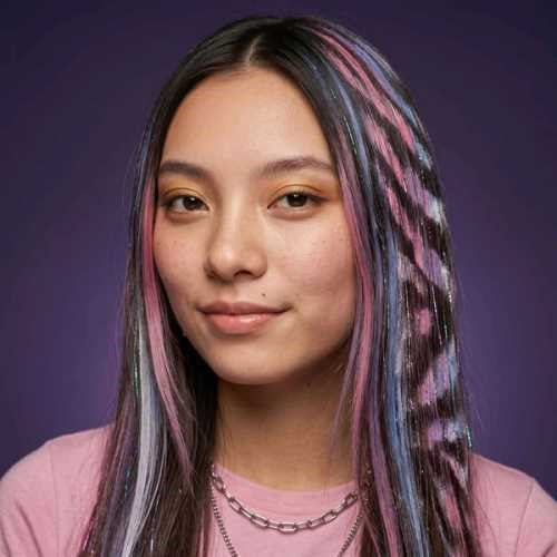 Tizas Temporales para Pelo Maléfica – 6 Colores | OMY