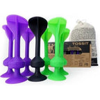 Pack Regalo 5 Años Aire Libre: Tossit verde flúor/morado