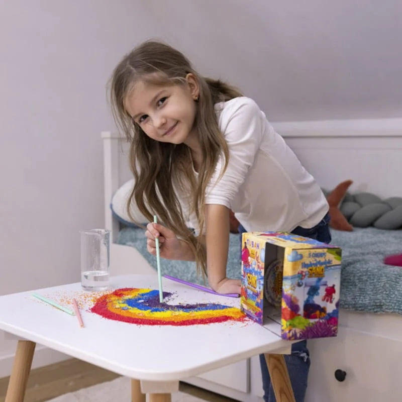 Arena hidrofóbica científica – Set 5 colores con acuario - Tuban