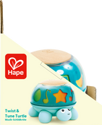 Tortuga Musical Twist & Tune – Melodías para los Primeros Meses - Hape